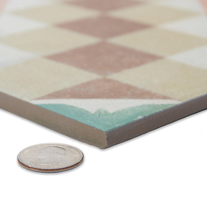 Kings Porcelain Valentia Favara Tile Matte 10