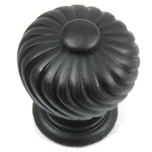 French Twist Zinc Alloy Cabinet Knob Oil Rubbed Bronze 2