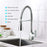 Chrome Brass Kitchen Faucet