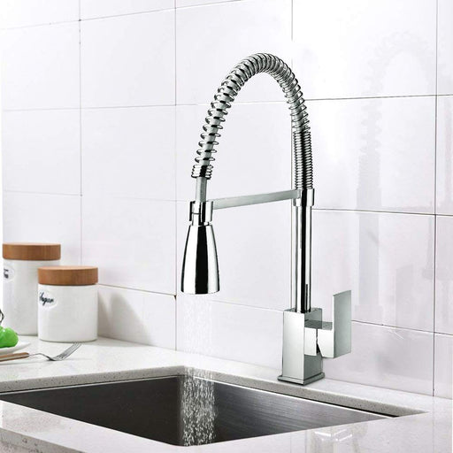 Chrome Brass Kitchen Faucet