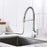 Chrome Brass Kitchen Faucet