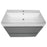 Luxury Wood Gray Matte Bathroom Vanity Gray Matte 7