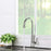 Chrome Brass Kitchen Faucet