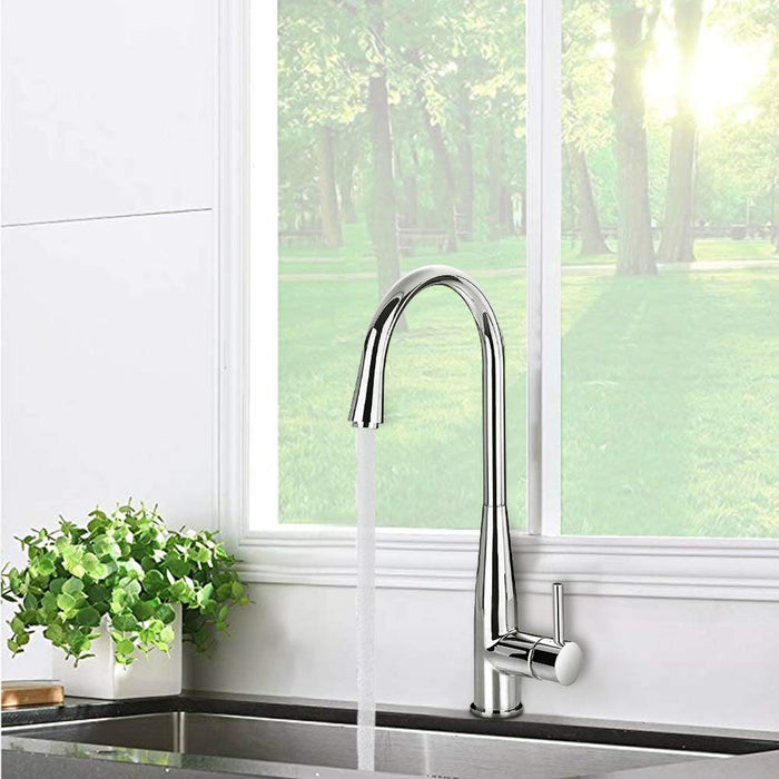 Chrome Brass Kitchen Faucet