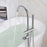 Chrome Brass Bathtub Faucet