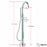 Chrome Brass Bathtub Faucet