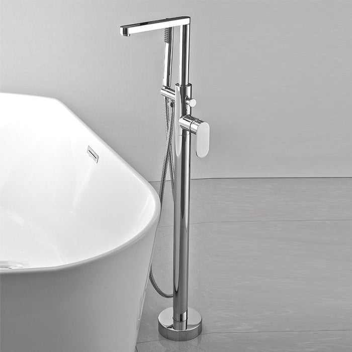 Chrome Plated Brass Bathtub Faucet