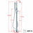 Chrome Plated Brass Bathtub Faucet