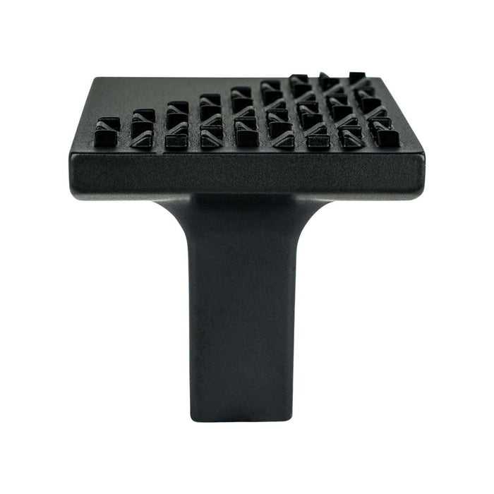Roque Zinc Cabinet Knob - Matte Black 2