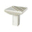 Roque Zinc Brushed Nickel Cabinet Knob  1