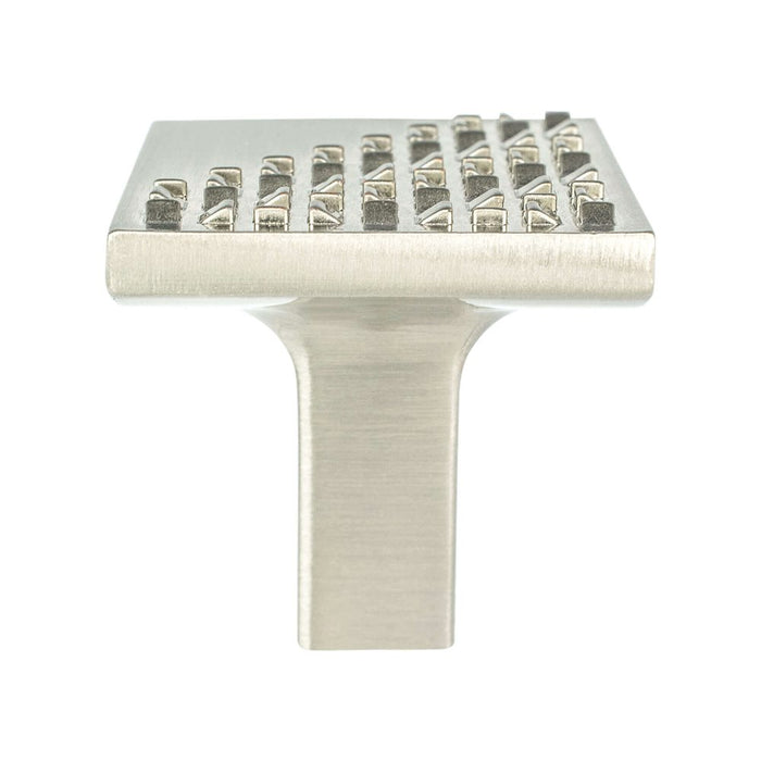 Roque Zinc Cabinet Knob - Brushed Nickel 2