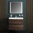 Delux Wood Rosewood  Bathroom Vanity Rosewood 2