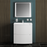Delux Wood White Glossy Bathroom Vanity White Glossy 2