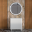 Comfort Wood White Glossy Bathroom Vanity White Glossy 2