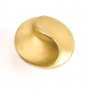 Highline Zinc Alloy Cabinet Knob Satin Brass 1