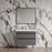 Niagara Wood Gray Matte Bathroom Vanity Gray Matte 2
