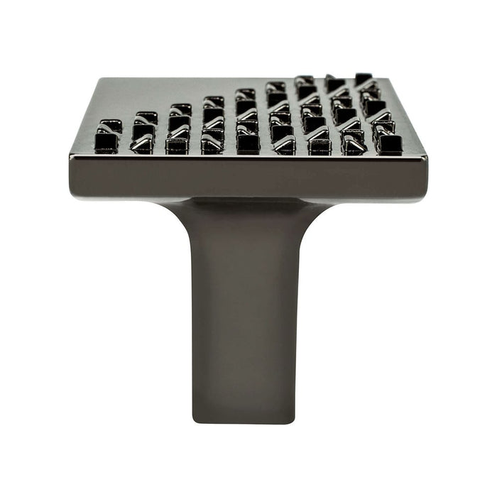 Roque Zinc Cabinet Knob - Black Nickel 2