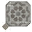 Laverton Porcelain Octagon Deco Sombra with Grafito Tile Matte 9