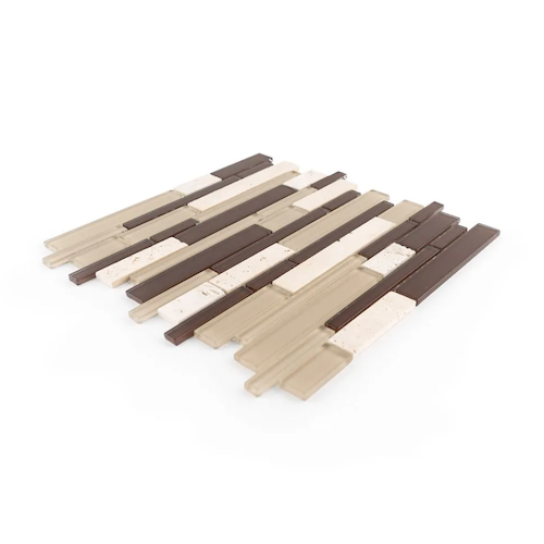 Essentials By Jeffrey Court Glass Beige / Cream