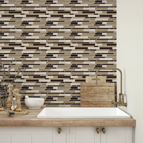 Essentials By Jeffrey Court Mosaic Mixed Glass