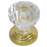 Kristal Zinc Alloy Cabinet Knob Brass 3