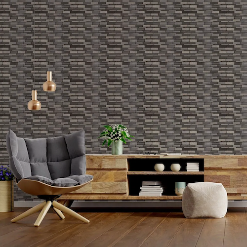 Essentials By Jeffrey Court Mosaic Mixed Basalt