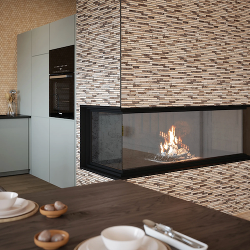 Essentials By Jeffrey Court Mosaic Honed Travertine