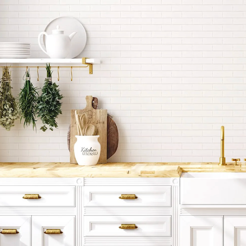 Essentials By Jeffrey Court Mosaic Glossy Porcelain