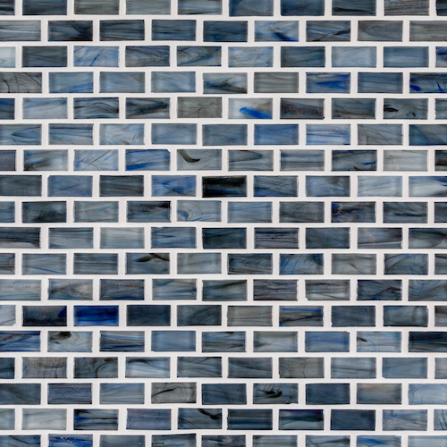 Essentials By Jeffrey Court Blue Glossy