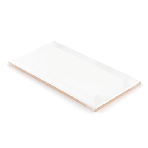 Essentials By Jeffrey Court Ceramic Beveled White