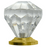 Kristal Zinc Alloy Cabinet Knob Brass 6
