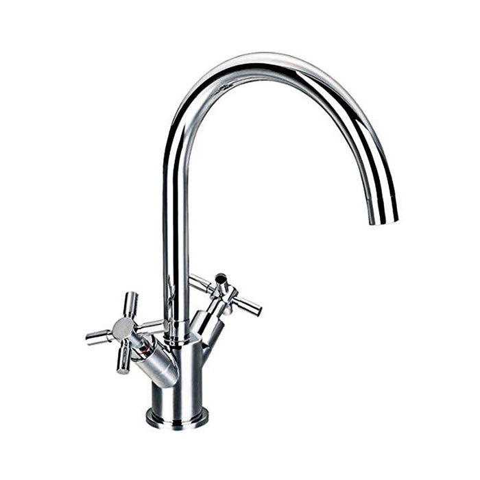 Chrome Brass Kitchen Faucet