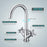 Chrome Brass Kitchen Faucet