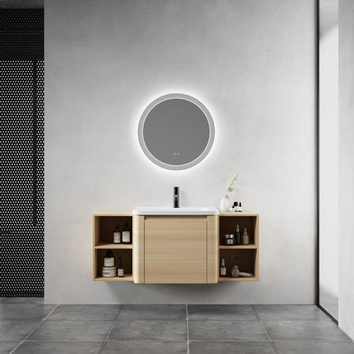Plywood White Oak Bathroom Vanity White Oak 1