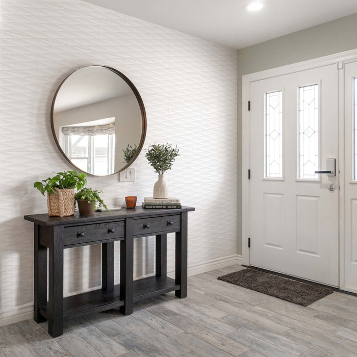 Cotton Ceramic Diamond Glossy White Tile Matte 2