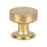 Folklore Zinc Modern Brushed Gold Cabinet Knob  1