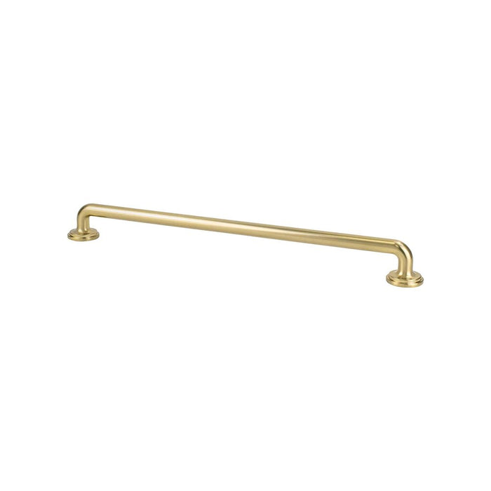 Folklore Zinc Modern Brushed Gold Appliance Pull  1