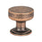Folklore Zinc Weathered Copper Cabinet Knob  1