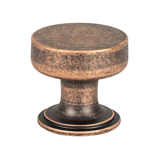 Folklore Zinc Weathered Copper Cabinet Knob  1