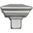 Poise Zinc Alloy Cabinet Knob Brushed Satin Nickel 3