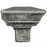 Poise Zinc Alloy Cabinet Knob Distressed Pewter 3