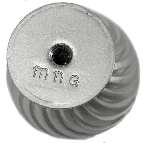 French Twist Zinc Alloy Cabinet Knob Brushed Satin Nickel 3