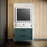 Palm Beach Wood Green Matte Bathroom Vanity Green Matte 2