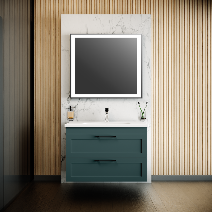 Palm Beach Wood Green Matte Bathroom Vanity Green Matte 2