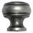 Balance Zinc Alloy Cabinet Knob Distressed Pewter 3