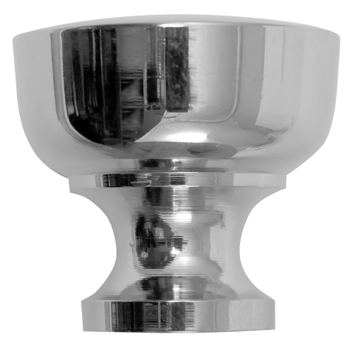 Precision Zinc Alloy Cabinet Knob Polished Nickel 3
