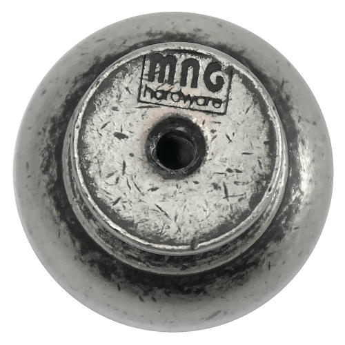 Precision Zinc Alloy Cabinet Knob Distressed Pewter 3