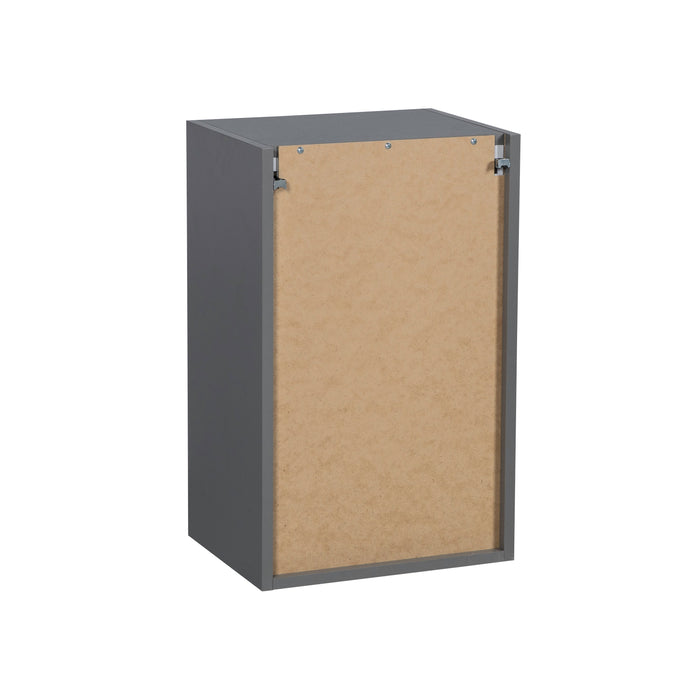 Wallkitchens Wood Black Matte Wall Cabinet Black Matte 3