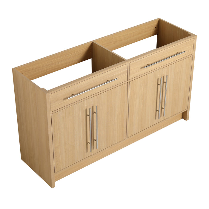 Plywood Oak Bathroom Vanity Oak 1