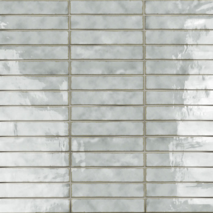 Hudson Ceramic Studio Soho Brick Grey Eye Tile Glossy 1